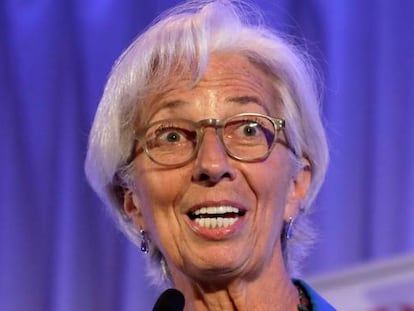 Christine Lagarde, directora gerente del Fondo Monetario Internacional (FMI).