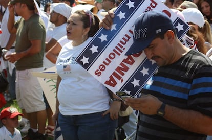 Miles de familias, estudiantes, trabajadores, religiosos y activistas, indocumentados y nacionalizados, llegados desde todos los rincones del país, reivindicaron sus derechos en Washington.