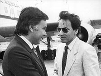 Felipe González y Alfonso Guerra en junio de 1985.