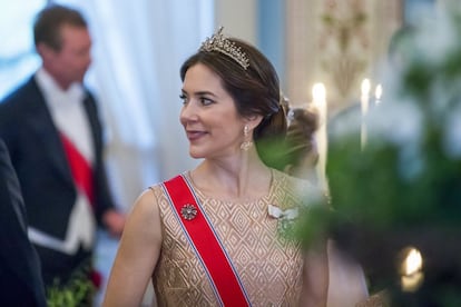 La princesa Mary de Dinamarca, una de las más elegantes de la gala.