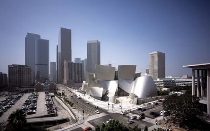 Auditorio Walt Disney, sede de la Filarmónica de Los Ángeles, edificio de Frank Gehry.