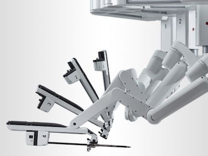 Robot Da Vinci, uno de los productos de importación más exitosos de Palex.
