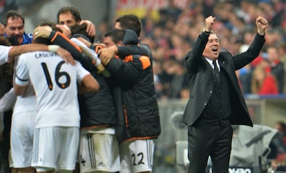 Ancelotti celebra la victoria