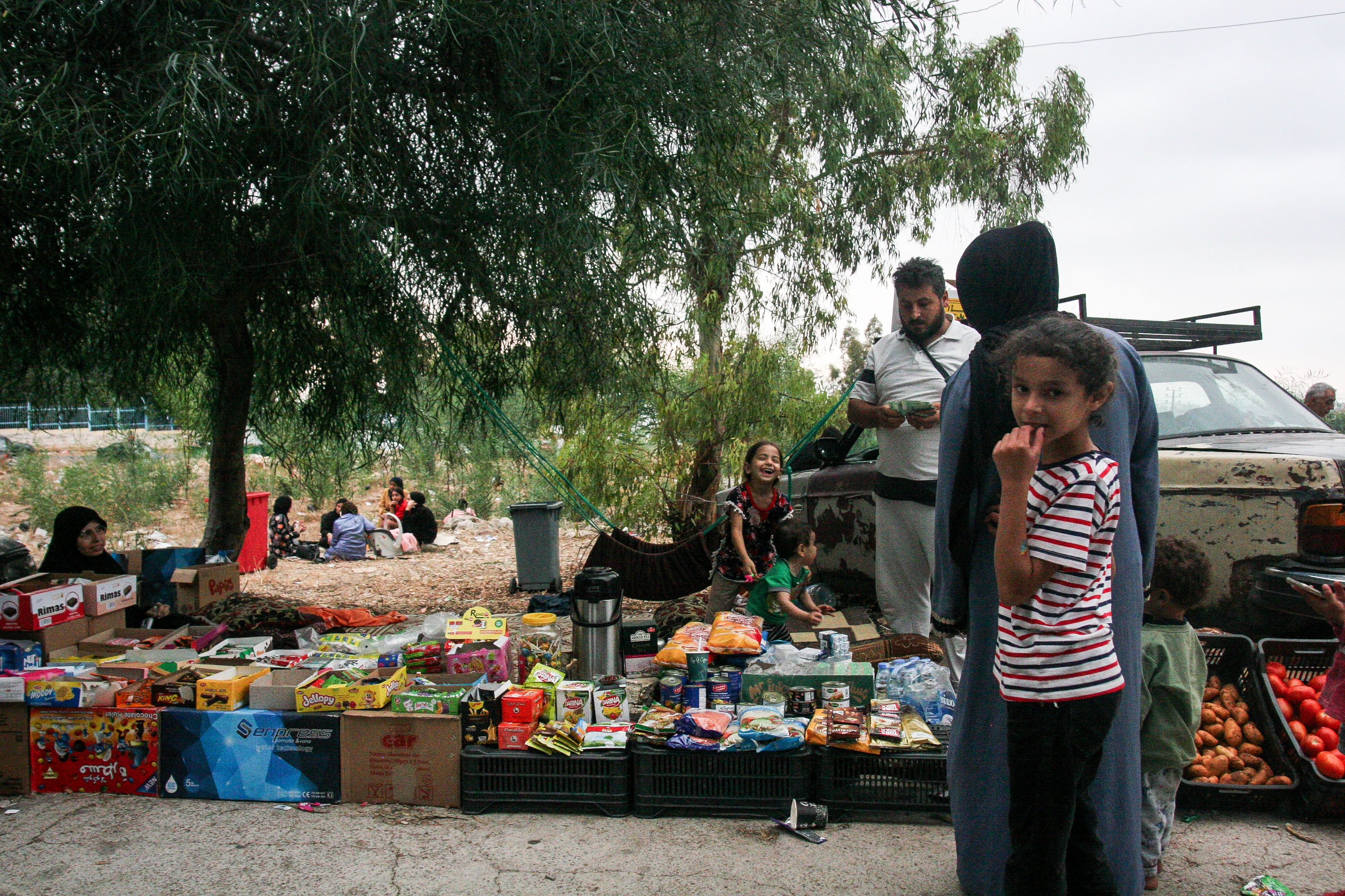 De éxodo en éxodo: los refugiados palestinos en Líbano también escapan de los bombardeos israelíes