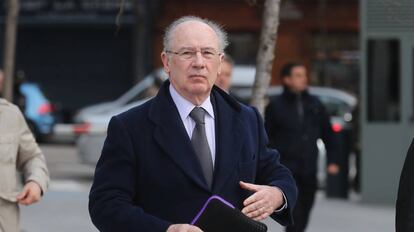 El expresidente de Caja Madrid Rodrigo Rato.