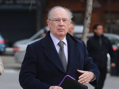 El expresidente de Caja Madrid Rodrigo Rato.