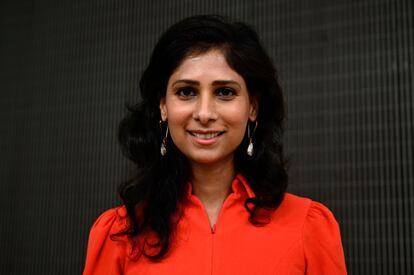 Gita Gopinath, economista jefa del Fondo Monetario Internacional