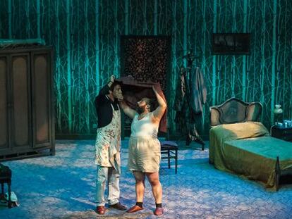 Una escena de la versión teatral de 'Pulgarcito' que se presentará en Contaria.