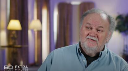 Thomas Markle, en su entrevista con el programa australiano '60 minutes', el 13 de junio de 2021.