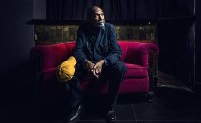 El contrabajista de jazz Ron Carter, el jueves pasado en el Café Berlín de Madrid.