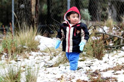 La región montañosa del Ajusco es una de las que podrían presentar nevadas.