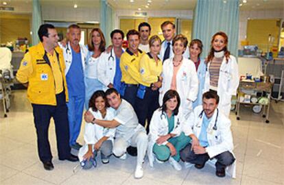 Imagen de la serie de Tele 5 <i>Hospital Central.</i>