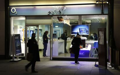 Tienda de O2 en Londres.