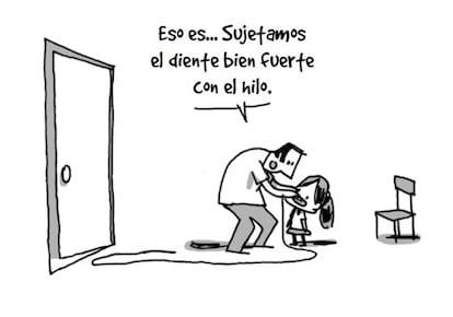 Una de las viñetas de 'Guía del mal padre 2'.
