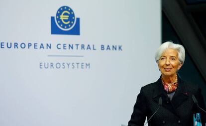 La presidenta del BCE, Christine Lagarde.