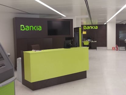 Oficina de Bankia. 