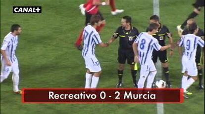 Recreativo, 0 - Murcia, 2