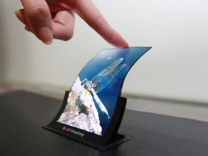 Pantallas transparentes y plegables, el futuro para Samsung y LG en 2016