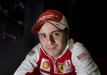 Felipe Massa, durante la entrevista