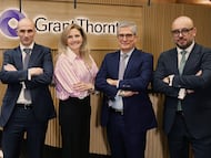 Los socios de Sector Público de Grant Thornton Jorge Jiménez, Begoña Arrojo, Pablo Merello y Rubén Pousa.