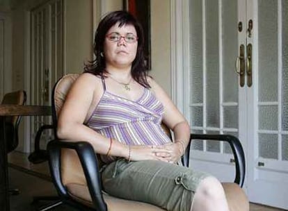 Miriam Alonso, que perdió una pierna atropellada por el metro tras ser empujada a la vía.