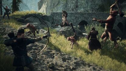 Una de las batallas del juego.