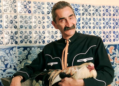 El chef Yuri de Gortari, en la Escuela de Gastronomía Mexicana.