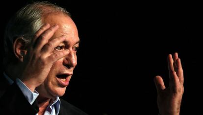 O pré-candidato Ciro Gomes (PDT) no último dia 18.