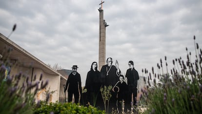 Memorial de los detenidos desaparecidos, en Santiago.