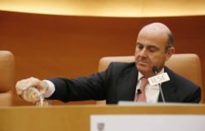 El ministro de Econom&iacute;a y Competitividad, Luis de Guindos. 
