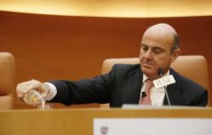 El ministro de Economía y Competitividad, Luis de Guindos.