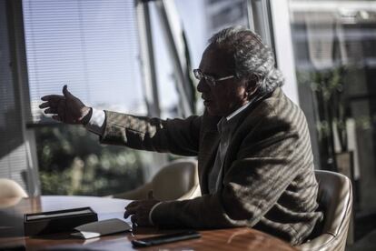 Paulo Guedes, durante a entrevista.