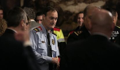 El comisario jefe de los Mossos, Eduard Sallent, en una foto de archivo.