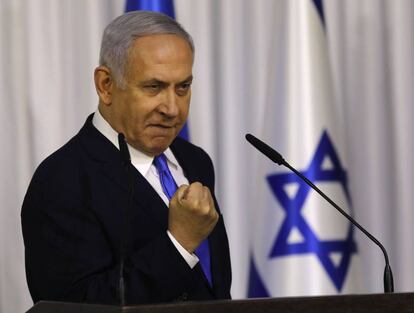 El primer ministro israelí, Benjamín Netanyahu,