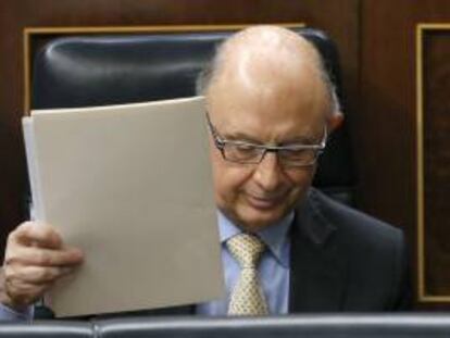 El ministro de Hacienda, Cristóbal Montoro. EFE/Archivo