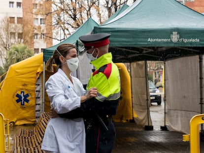 Igualada es de las zonas más castigadas por el coronavirus.