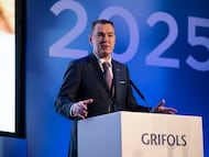 El consejero delegado de Grifols, Nacho Abia, en el último Capital Markets Day.