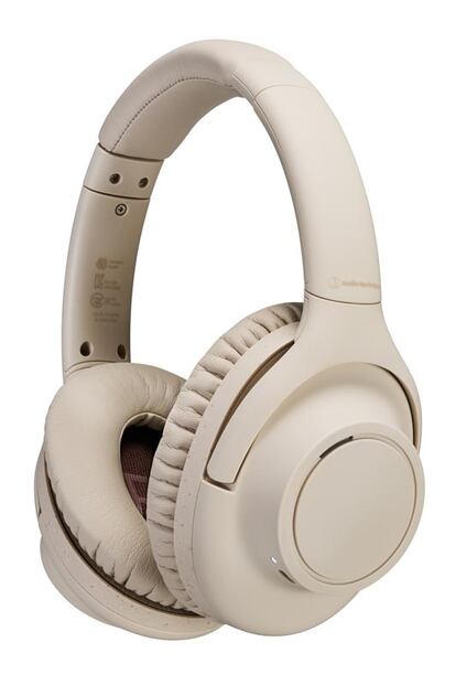 Auriculares Audio-Technica ATH-S300BT de color beige