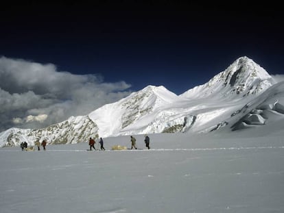 El glaciar Dasuopu se encuentra a 7.200 metros de altura.