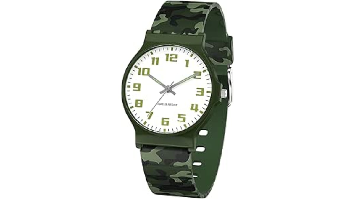 Reloj analógico infantil.
