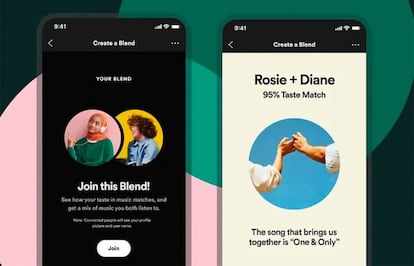 Spotify Blend ya está disponible.