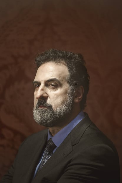 Gabriele Finaldi, retratado en la National Gallery londinense, que dirige desde agosto de 2015.