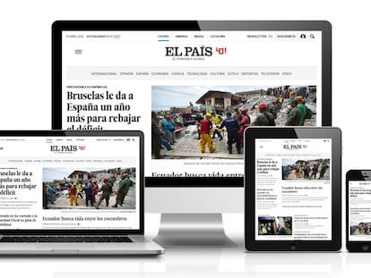 Site do EL PAÍS estreia versão que se adapta a qualquer dispositivo