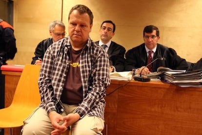 Joan Vila, ayer en la sesión del juicio por el asesinato de 11 ancianos.