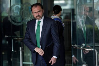 Luis Videgaray, en el Departamento de Estado.