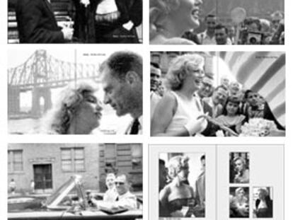 Imágenes del libro <i> Marilyn-The New York Years</i>.