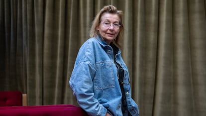 La directora francesa de fotografía Hélène Louvart, el viernes 14 en Madrid.