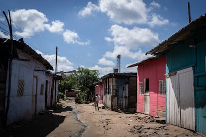 Barrio La Bendición de Dios, ubicado en el centro histórico de Barranquilla.