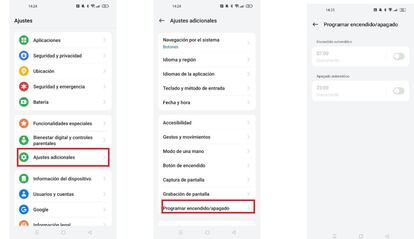 Pasos a seguir en un teléfono realme