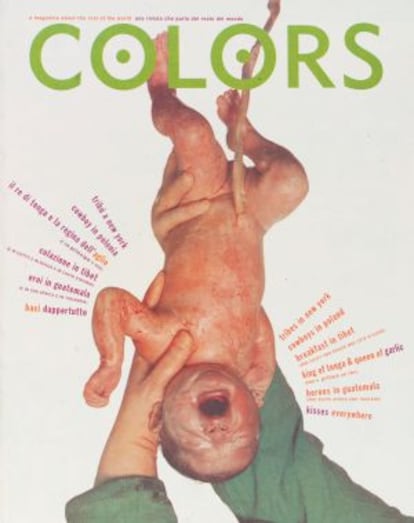 Primera portada de 'Colors'.